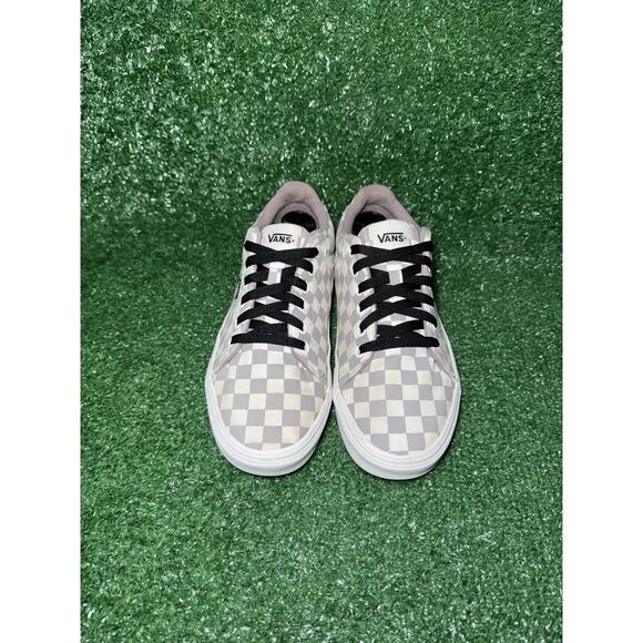 Vans Premium Old Skool Checkerboard Light Purple Skate Shoes Women’s Size 9.5 - Picture 5 of 10